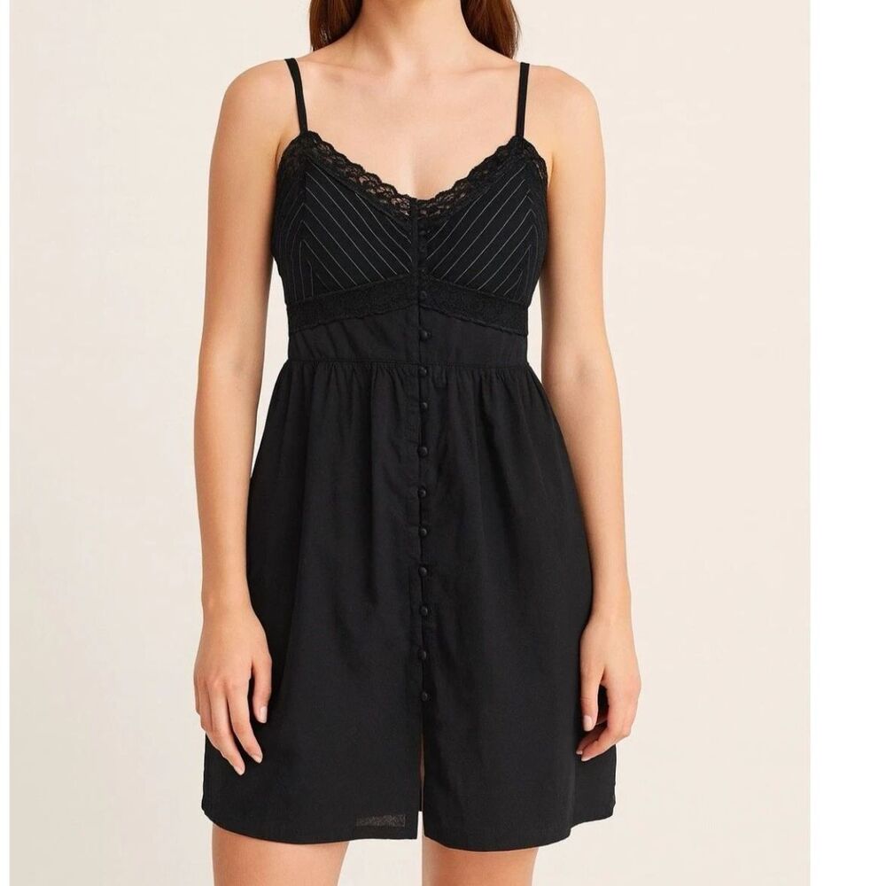 Simple Retro Dress Womens M Midi Slip boho babydoll romantic y2k coquette fairy